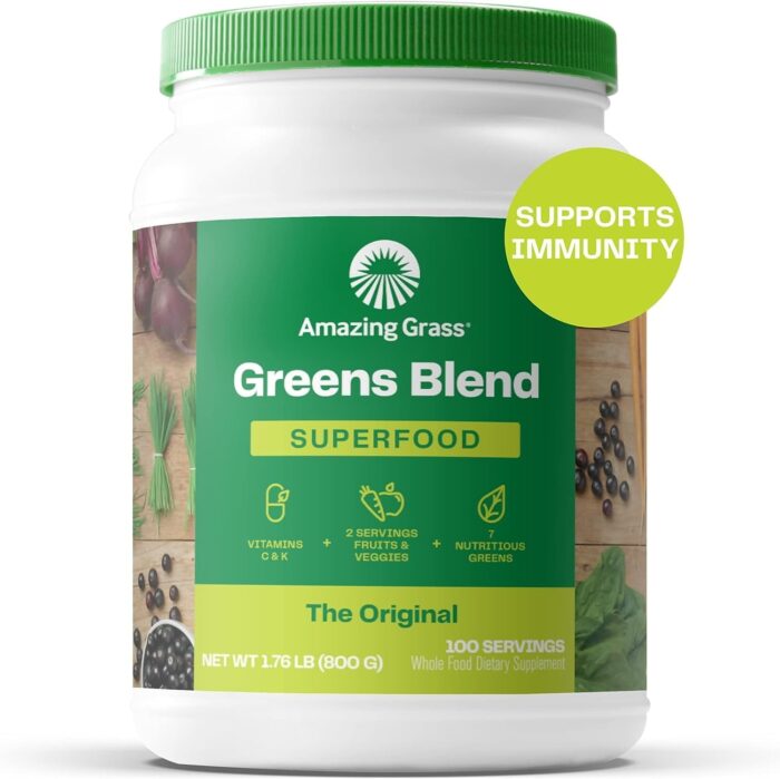 amazing grass greens blend superfood