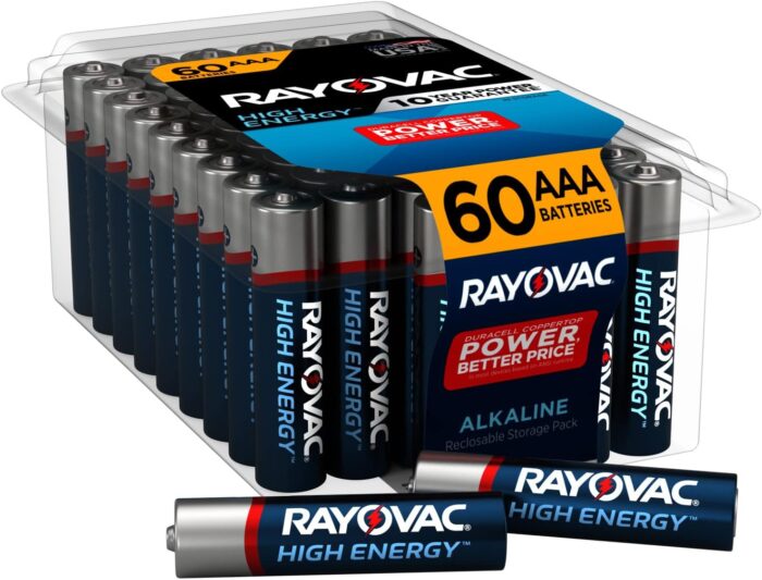 triple a alkaline batteries