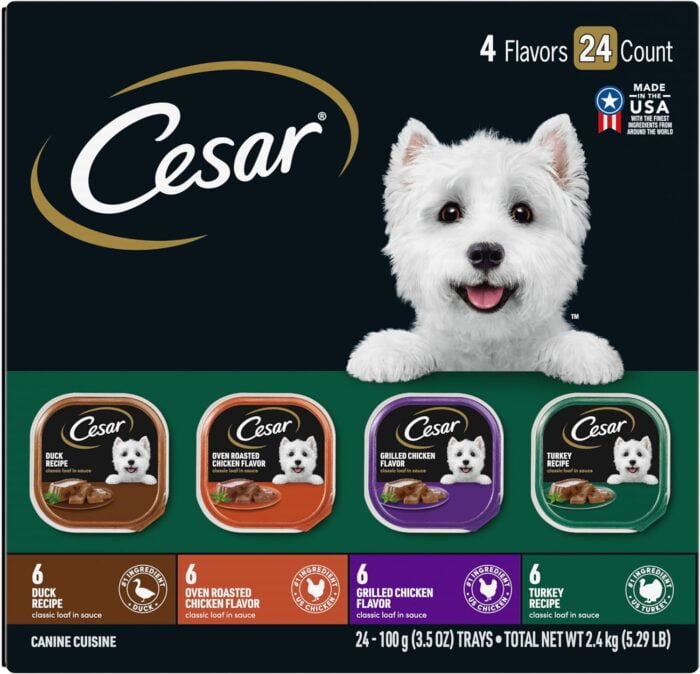 cesar dog food