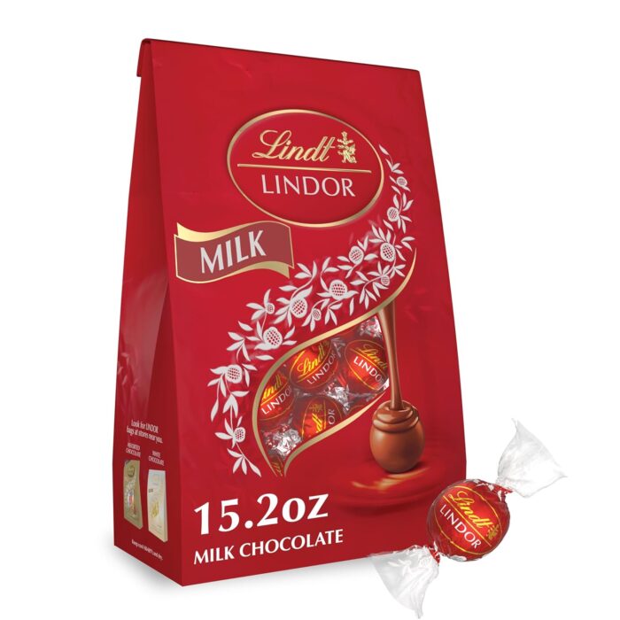 lindt lindor milk chocolate truffles